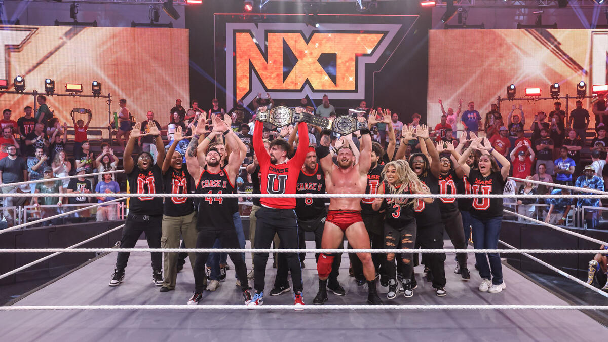 Chase U has won the NXT Tag Team Championship. Photo Credit: WWE.com