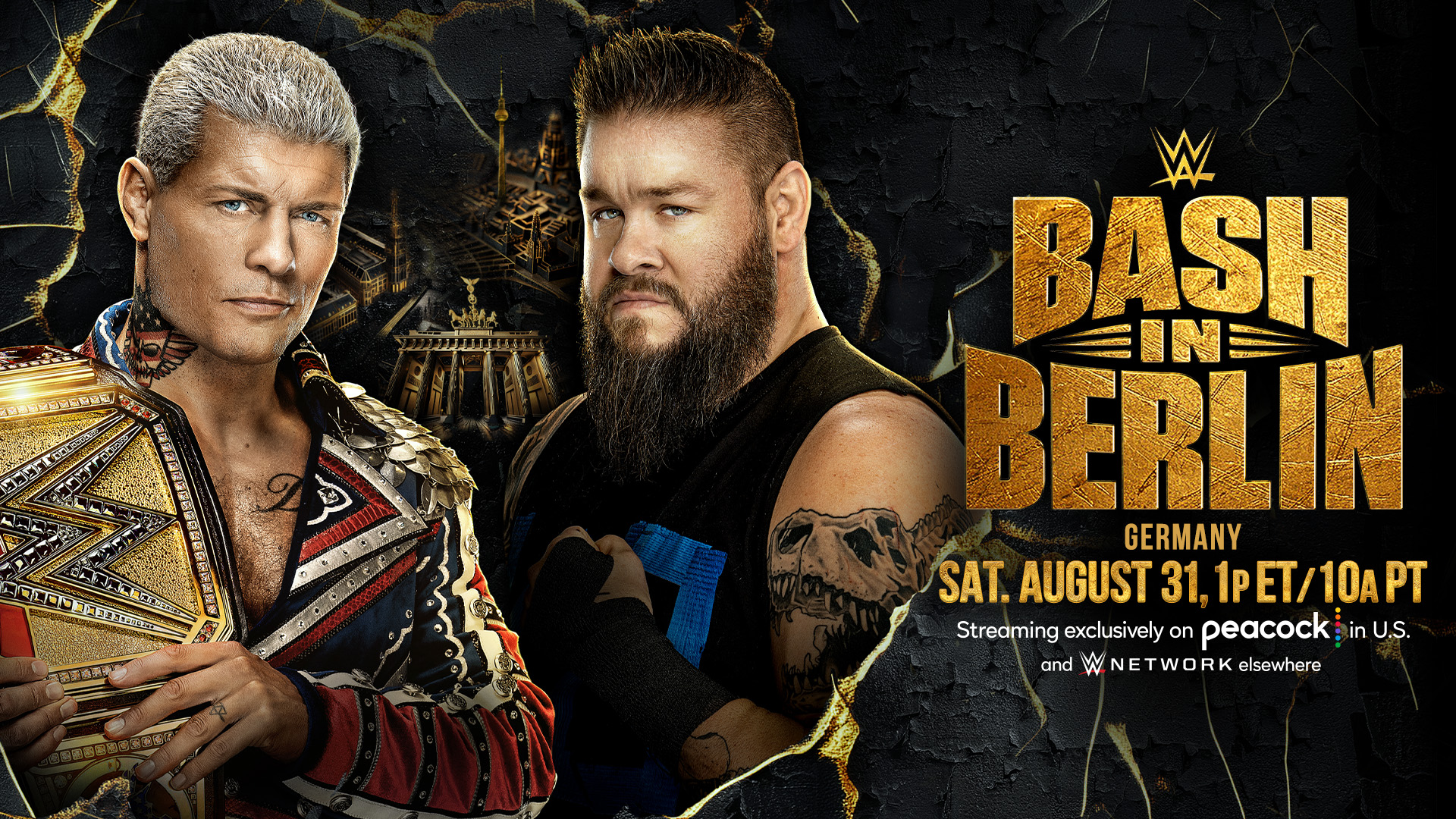 Cody Rhodes vs Kevin Owens announced for Bash In Berlin