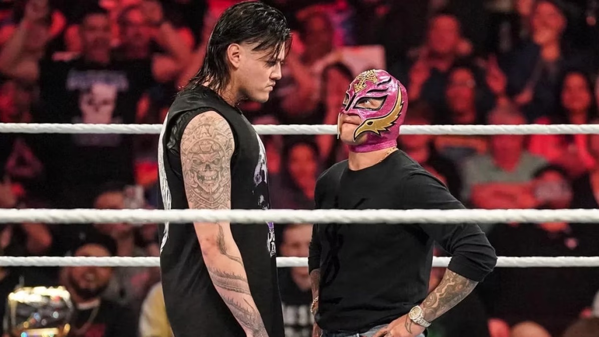 Rey Mysterio and Dominik Mysterio