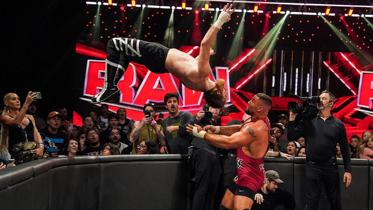 Sami Zayn and Bron Breakker. Photo Credit: WWE.com