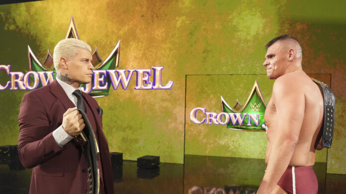 Cody Rhodes and Gunther will face Each other at Crown Jewel on November 2