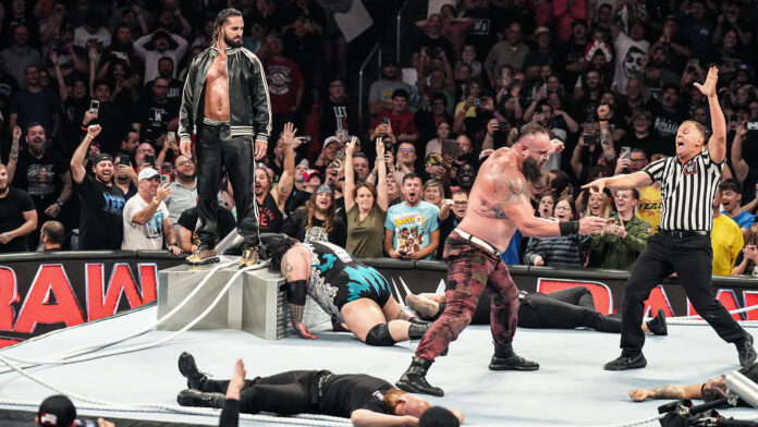 Seth Rollins returned to take out Bronson Reed on Raw