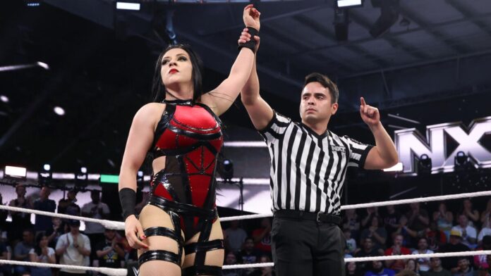 Stephanie Vaquer defeated Wren Sinclair in her debut match